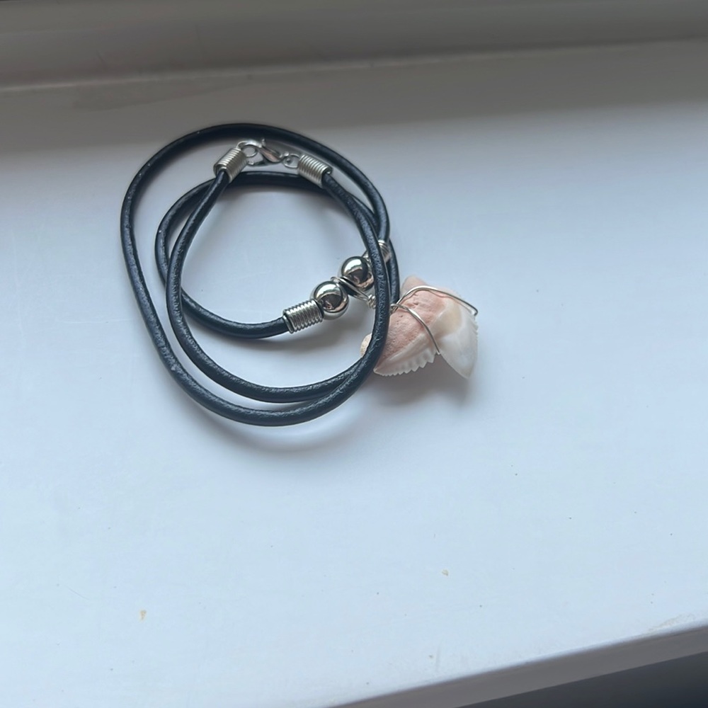 Shark tooth necklace